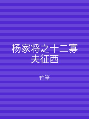 杨家将之十二寡夫征西
