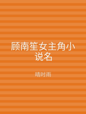 顾南笙女主角小说名