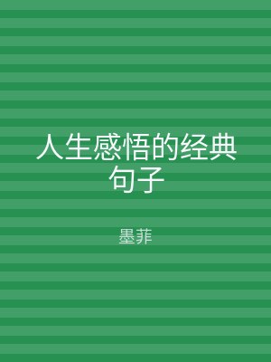 人生感悟的经典句子