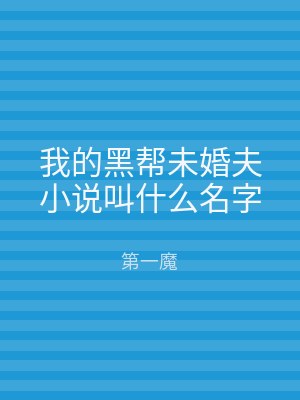 我的黑帮未婚夫小说叫什么名字