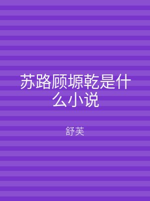 苏路顾塬乾是什么小说