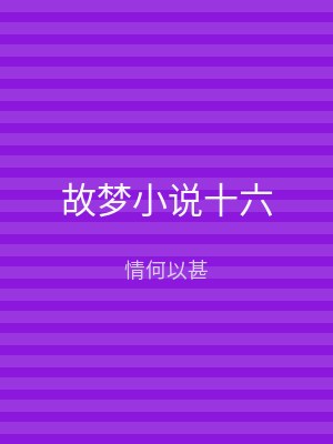 故梦小说十六