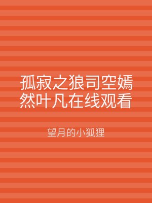 孤寂之狼司空嫣然叶凡在线观看