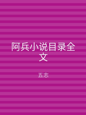 阿兵小说目录全文