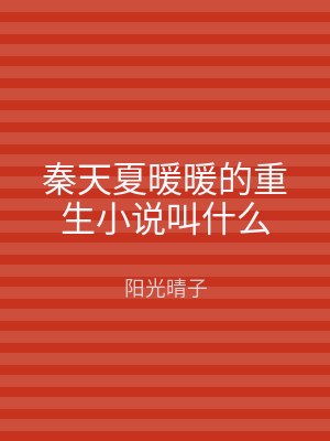 秦天夏暖暖的重生小说叫什么