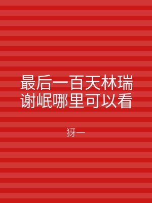 最后一百天林瑞谢岷哪里可以看